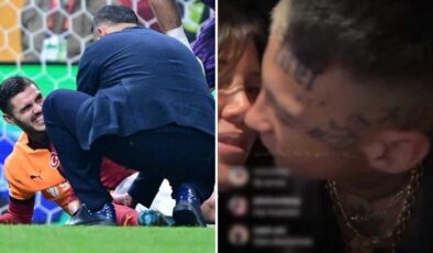 Icardi’nin sakatlandığı anlarda Wanda Nara’nın yaptığına bakın